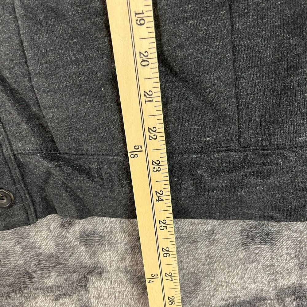 Polo Ralph Lauren Shawl Collar Button Front Cardigan Heather Gray Men's M Cotton - Picture 7 of 13